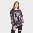 Merch Traffic Women's Fleetwood Mac Graphic Sweatshirt - Purple Tie-dye