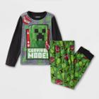 Girls' Minecraft 2pc Fleece Pajama