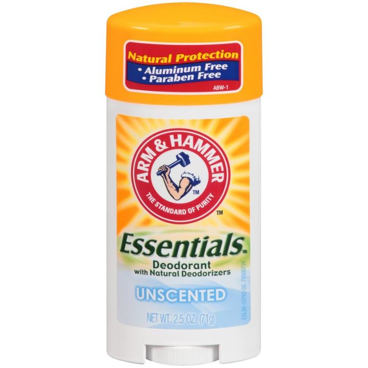 Arm & Hammer Unscented Essentials Deodorant