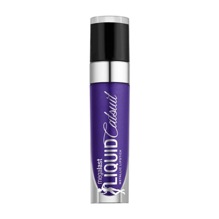 Wet N Wild Fantasy Makers Mega Last Liquid Catsuit Metallic Lipstick Regal - .21oz