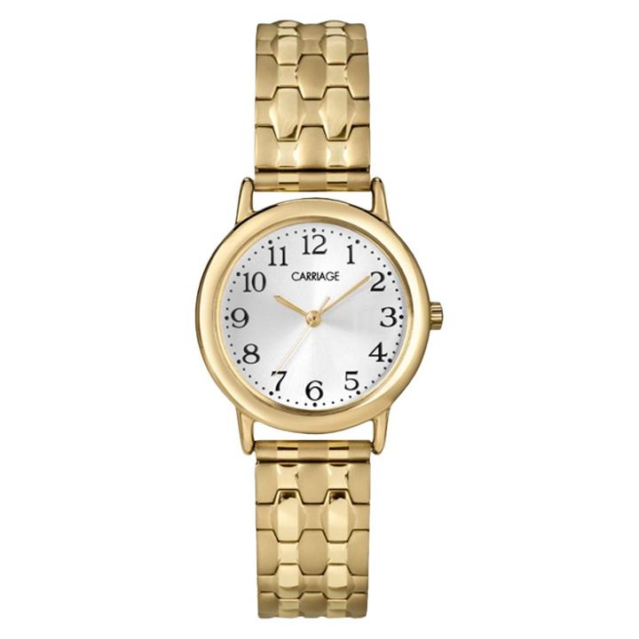 Women's Carriage By Timex Expansion Band Watch - Gold C3c745tg, Brown