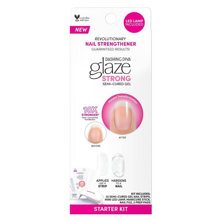 Dashing Diva Glaze Nail Art Starter Kit - Clear