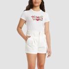 Levi's Women's Short Sleeve Perfect T-shirt - Floral White