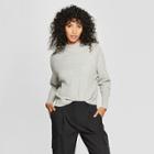 Women's Long Sleeve Pullover Sweater - Prologue Gray