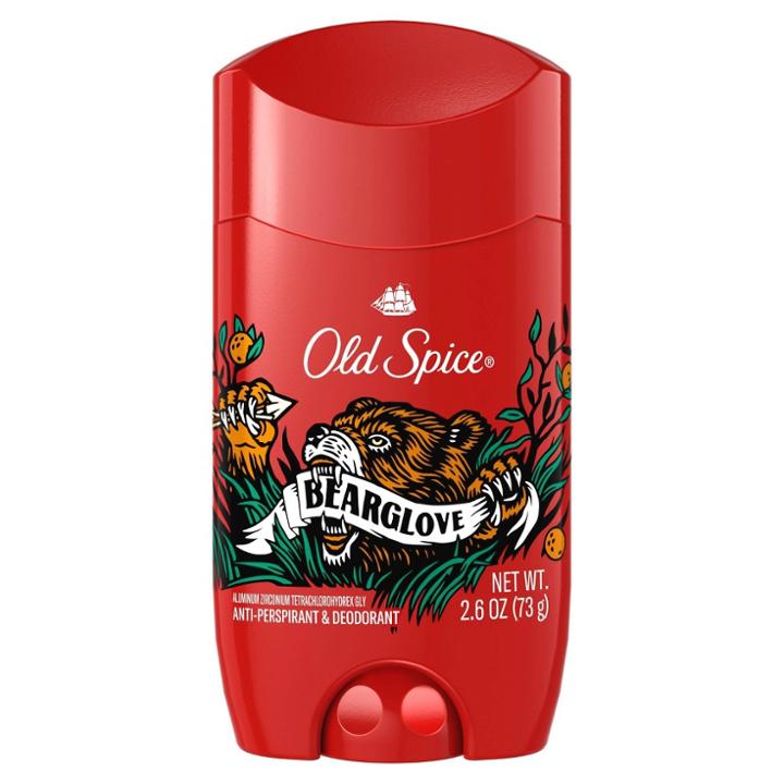 Old Spice Wild Bearglove Scent Invisible Solid Antiperspirant & Deodorant For