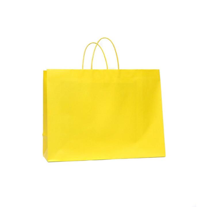 Spritz Large Gift Bag Solid Yellow -