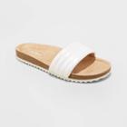 Girls' Selma Slip-on Footbed Sandals - Cat & Jack Iridescent