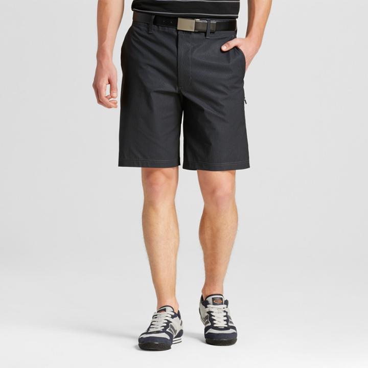 Men's Striped Golf Shorts - C9 Champion - Railroad Gray