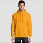 Hanes Men's Ecosmart Fleece Pullover Hooded Sweatshirt - Gold M,
