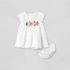 Baby Girls' Mia & Mimi Lace Dress - White Newborn