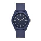 Target Men's Rubber Strap Watch With Date - Goodfellow & Co Blue