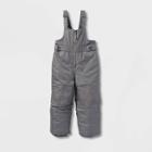 Toddler Snow Play Bib - Cat & Jack Gray