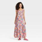 Ruffle Short Sleeve Smocked Maternity Dress - Isabel Maternity By Ingrid & Isabel Floral S, Multicolor Floral