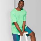Men's Tall Short Sleeve Slub T-shirt - Original Use Saturn