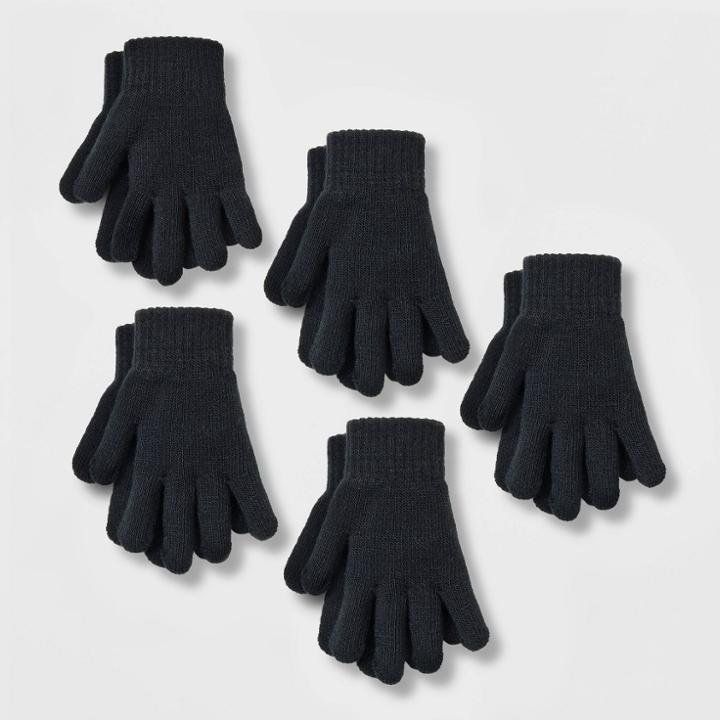 Toddler Gloves - Cat & Jack Black