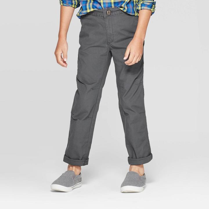 Boys' Fashion Pants - Cat & Jack Charcoal (grey)