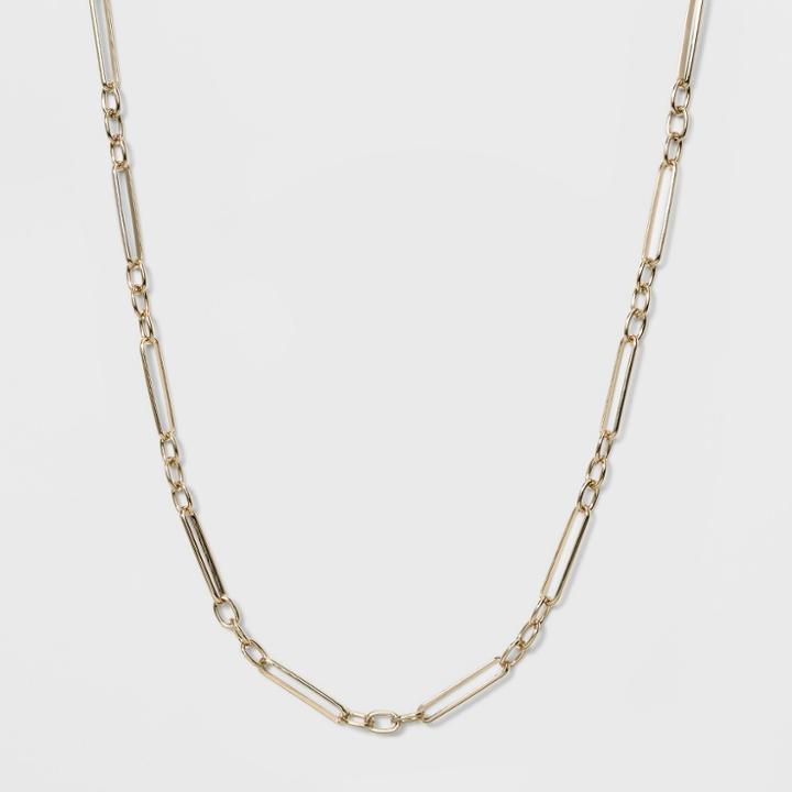 Long Link Necklace - A New Day Gold