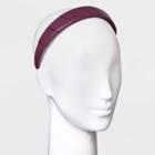 Wrapped Faux Leather Headband - A New Day Dark Berry
