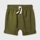 Baby Boys' Harem Pull-on Shorts - Cat & Jack Olive Newborn, Boy's, Green