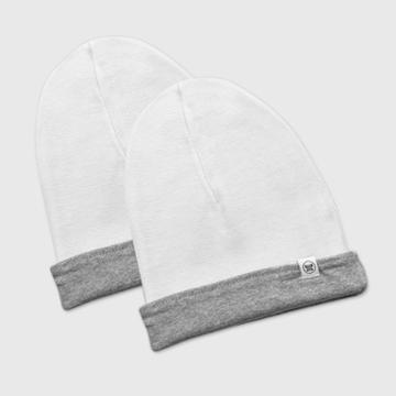 Honest Baby Baby 2pk Organic Cotton Reversible Hat -