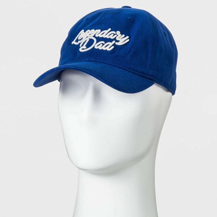 Men's Legendary Baseball Hat - Goodfellow & Co Blue