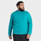 Men's Ponte Full Zip Hoodie - All In Motion Turquoise