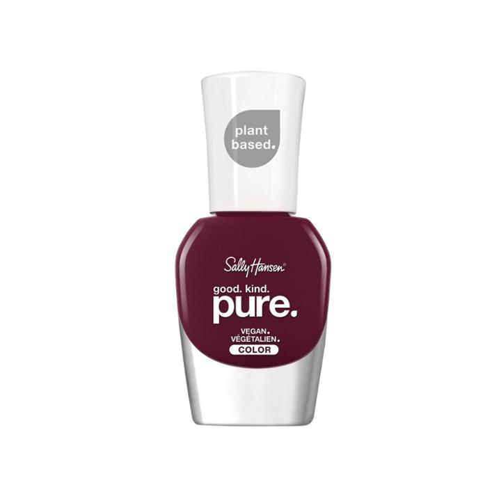 Sally Hansen Nail Polish Good. Kind. Pure. 330 Beet It - 0.33 Fl Oz, Red It