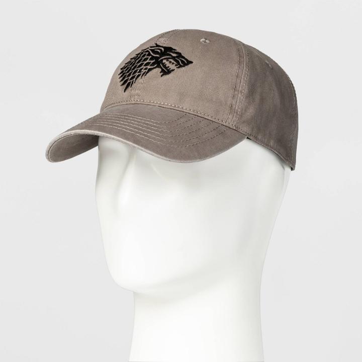 Game Of Thrones House Stark Baseball Cap - Grey, Gray