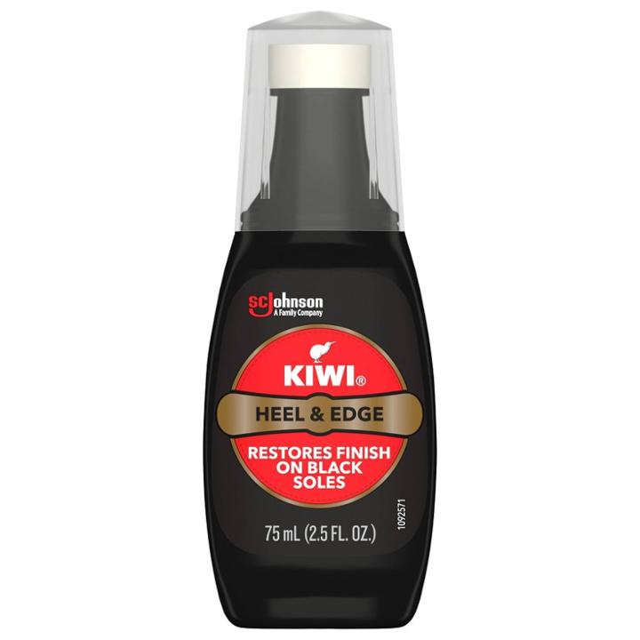Kiwi Heel & Edge Shoe Touchup Black 2.5 Fl Oz, Adult Unisex