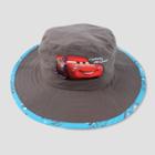 Toddler Boys' Disney Cars Lightning Mcqueen Safari Sun Hat - Gray