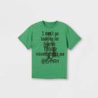 Warner Bros. Boys' Harry Potter Short Sleeve Graphic T-shirt - Green