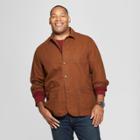 Target Men's Big & Tall Canvas Chore Blazer - Goodfellow & Co Stick Brown