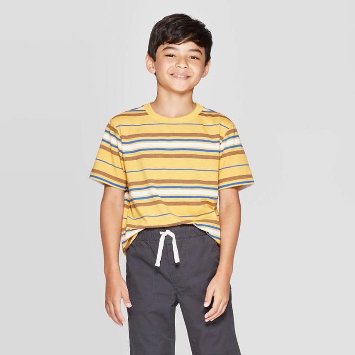 Petiteboys' Short Sleeve T-shirt - Cat & Jack Yellow
