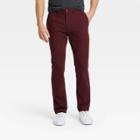 Men's Slim Fit Chino Pants - Goodfellow & Co Pomegranate