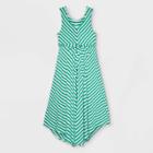 Striped Sleeveless Knit Maternity Dress - Isabel Maternity By Ingrid & Isabel Green