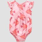 Baby Girls' Angel Fish Romper - Just One You Made By Carter's Pink