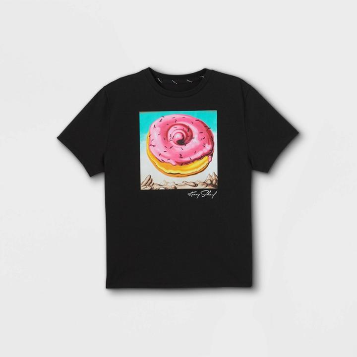 Boys' Kenny Scharf Graphic Short Sleeve T-shirt - Art Class Black