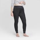 Women's Perfectly Cozy Postpartum Pajama Jogger - Stars Above Charcoal (grey)