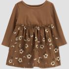 Carter's Just One You Baby Girls' Floral Dress - Brown/white Newborn