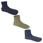 Men's Muk Luks Wool Slipper Socks - Natural S(7-8), Men's, Size: