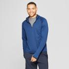 Men's 1/4 Zip Pullover - C9 Champion Estate Blue Heather