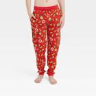 Men's Nintendo Donkey Kong Jogger Pajama Pants - Red