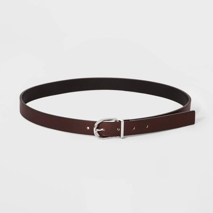 Women's Reversible Belts - A New Day Black/brown S, Women's,
