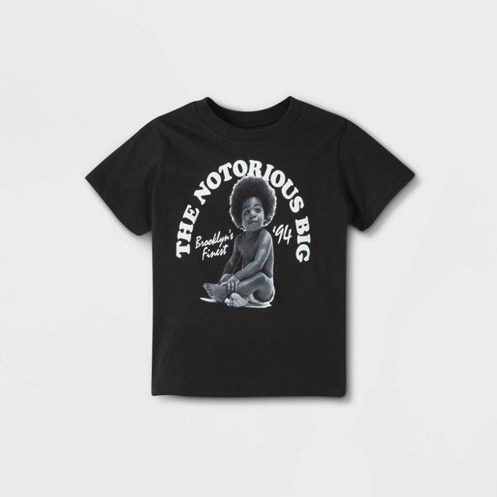 Merch Traffic Toddler Boys' Table Merch Short Sleeve T-shirt - Black