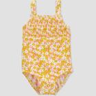 Baby Girls' Floral Print One Piece Rash Guard - Just One You Made By Carter's