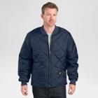Dickies Men's Big & Tall Diamond Quilted Nylon Jacket- Dark Navy Xxl Tall,
