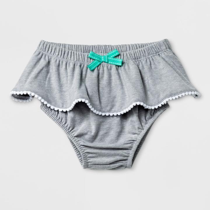 Baby Girls' Ruffle Bloomer Skirt - Cat & Jack Gray