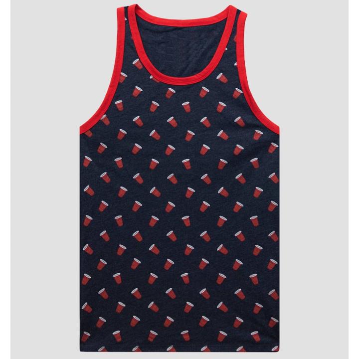 Fifth Sun Men's Cups Americana Tank Top - Navy S, Men's, Size: