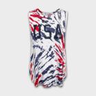 Grayson Threads Women's Usa Tie-dye Graphic Tank Top (juniors') - White