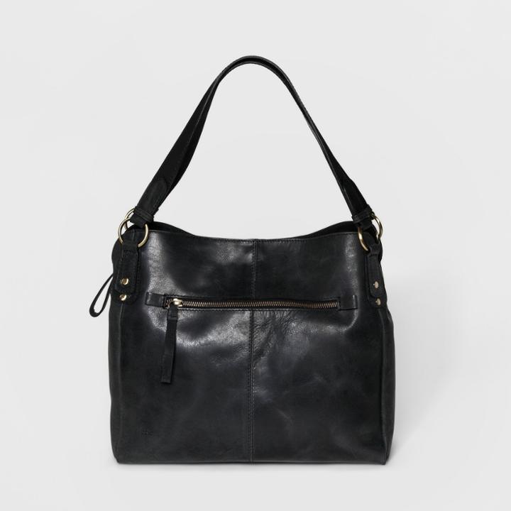 Women's Bolo Bronco Tote Bag - Black